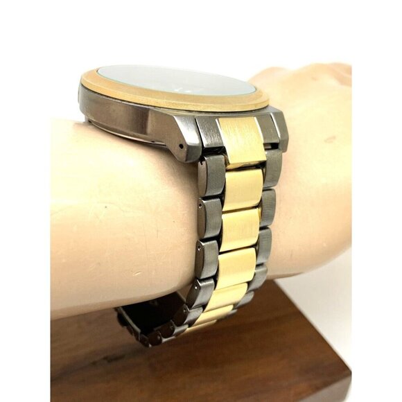 Joshua & Sons Men's Watch JS82TTG Quartz Gray Gold Stainless Steel 48mm - Picture 13 of 15